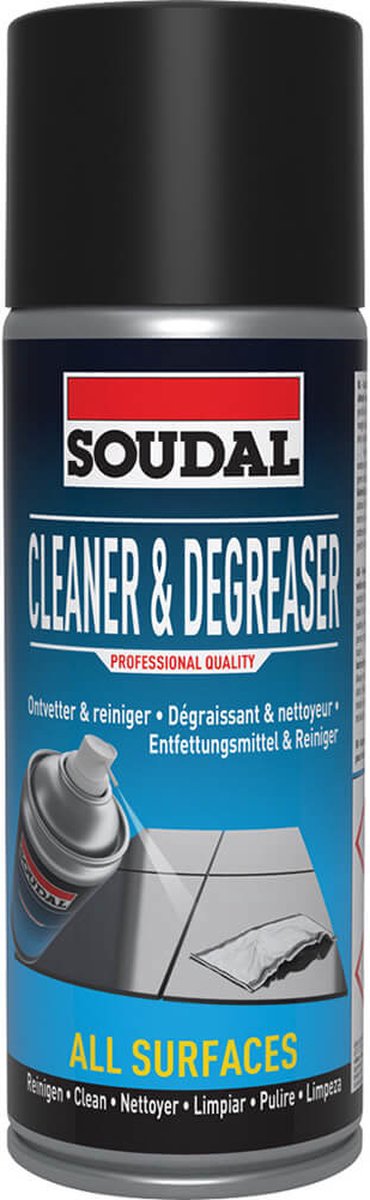 Soudal Cleaner & Degreaser 400ml Spuitbus 400ml - Soudal