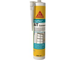 Sikaflex AT Connection afdichtingskit - 300 ml koker - grijs - voor aansluitvoegen gevels kozijnen