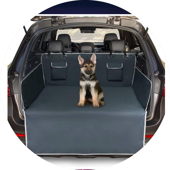Protecteur de coffre de voiture pour chien - Couverture universelle  antidérapante pour