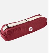 Bio Katoen Yoga Bag Bordeaux - sac de yoga - sac de yoga - sac de yoga - écologique - durable - sac de yoga lavable - sac de yoga - sac de sport
