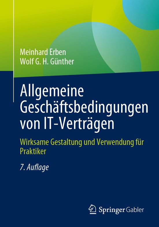 Allgemeine Geschäftsbedingungen von IT-Verträgen - cover