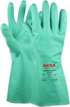M-Safe Nitrile-Chem 41-200 handschoen L/9 M-Safe - Blauw/groen - Nitril - Slip-on - EN 388:2016
