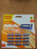 Gillette fusion sport navulmesjes 12 stuks