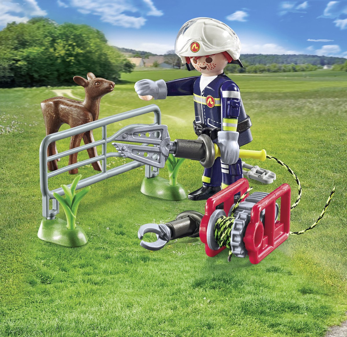 PLAYMOBIL Action Heroes Dierenbescherming brandweer - 71467 — afbeelding 5