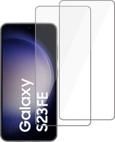 2x Screenprotector geschikt voor Samsung Galaxy S23 FE – Gehard Glas - Proteqt+