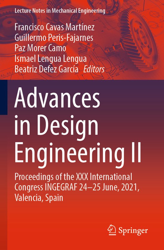 Lecture Notes in Mechanical Engineering- Advances in Design  ... - cover