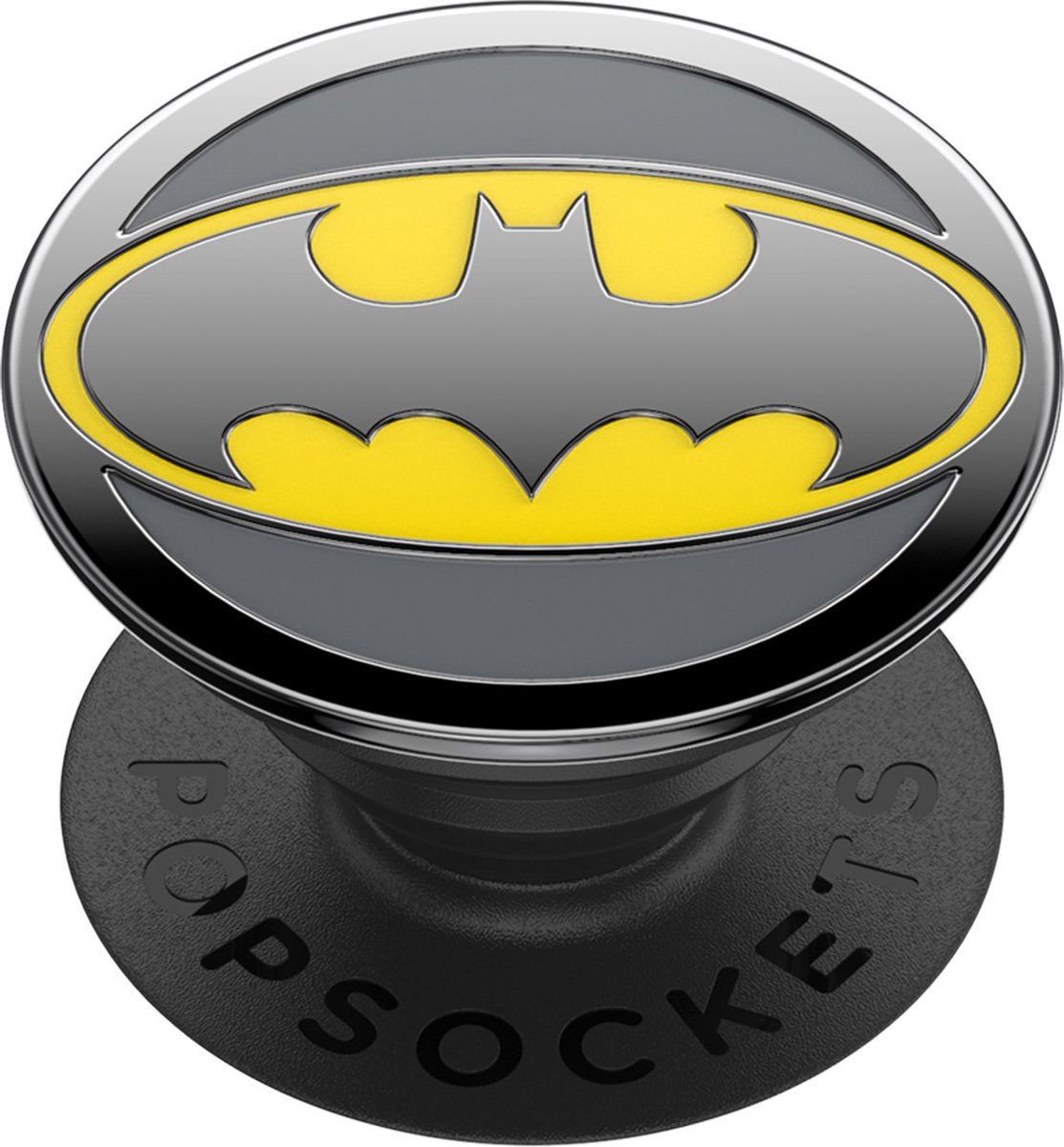 PopSockets, Pop Grip Batman smartphonehouder, Zwart