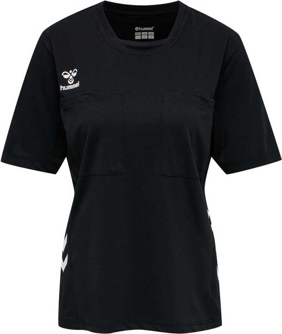 Hummel Referee Chevron SS Jersey Dames - sportshirts - zwart - Vrouwen