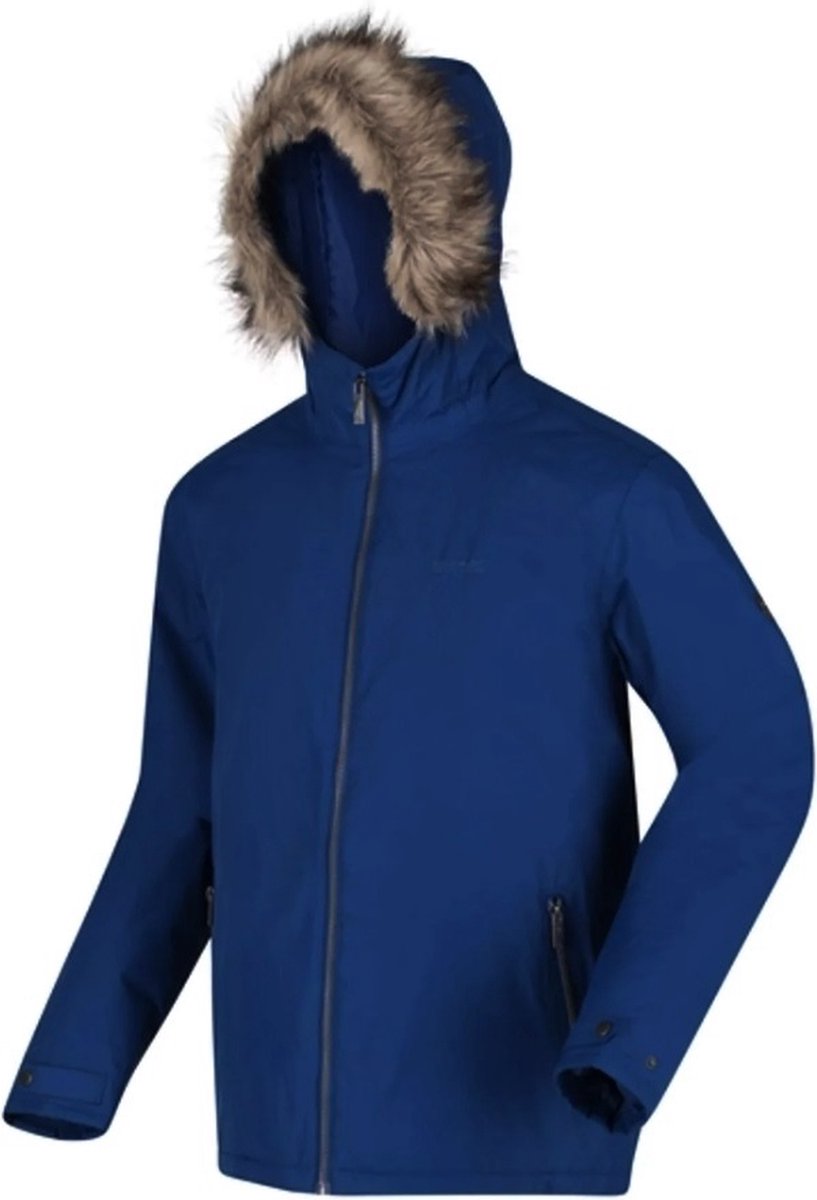 Regatta Heren Haig Winterjas Aviator Blauw