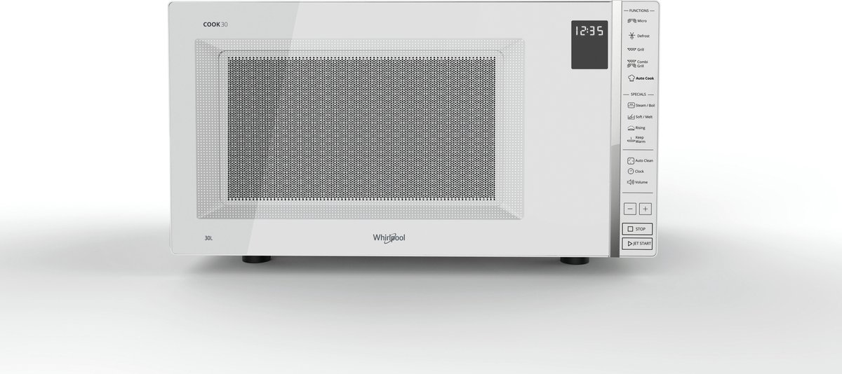 Microwave with Grill Whirlpool Corporation MWP304W 30 L 1050 W