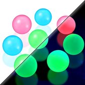 Sticky balls - Kleefballen - Fidget balls - Fidget toys - 4 stuks - Speelgoed - Glow in the dark
