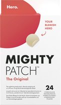 Mighty Patch Original Pimple Patches van Hero Cosmetisch, Dag & Nacht Acne Behandeling, Verhelderende puistenverwijderaar Hydrocolloïde Patches, Anti Acne Vlekken, Vlekbehandeling Puist Stickers - 24 Patches