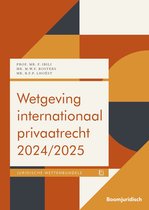 Boom Juridische wettenbundels - Wetgeving internationaal privaatrecht 2024/2025