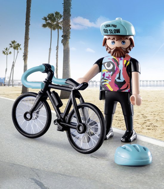 PLAYMOBIL Spécial Plus Cycliste 71478 bol