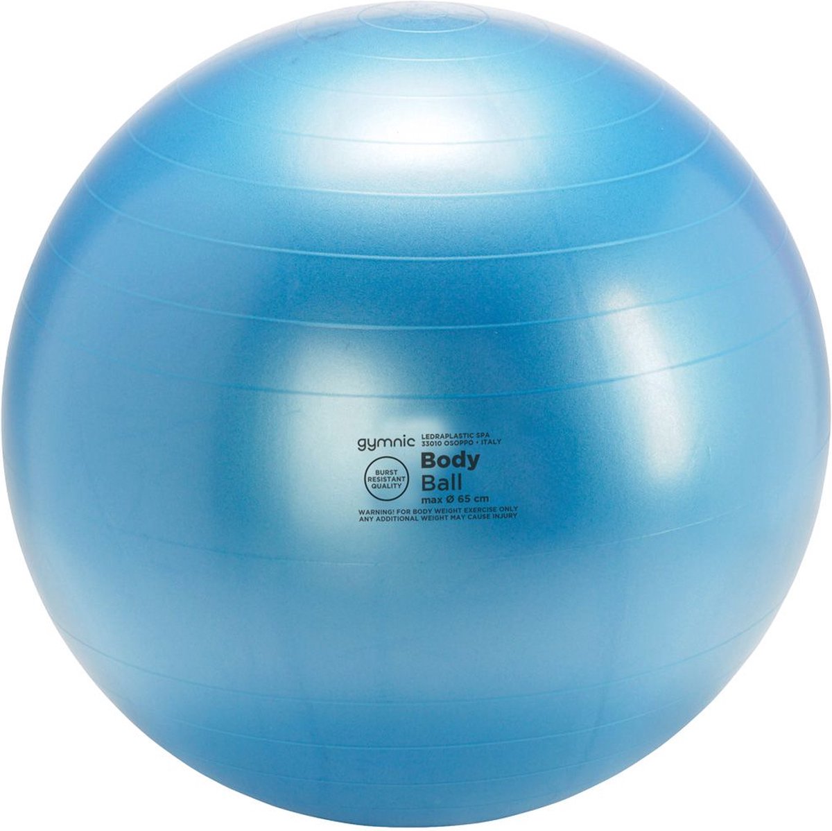 Gymnic Body Ball - Ø 65 cm - Blauw