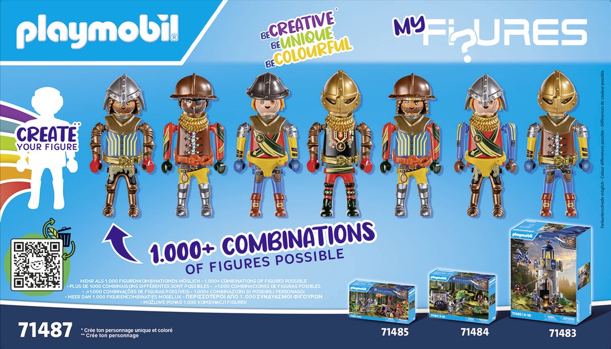 PLAYMOBIL Novelmore My Figures Ridders van Novelmore - 71487 — afbeelding 8