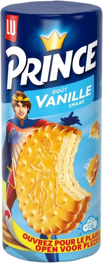 Lu Prince biscuit vanille 4 rollen x 300 gram