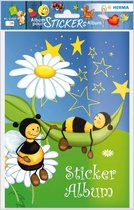 HERMA 15420 Sticker verzamelalbum A5 Bijen in de weide , voor kids