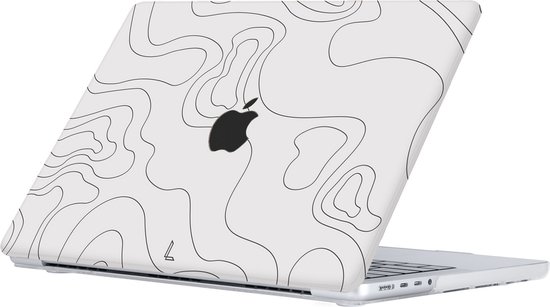 Lunso - MacBook Pro 14 pouces (2021-2023) - pochette - Land Lines