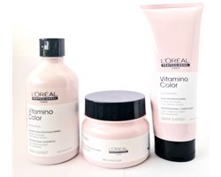L oreal Professional VItamino Color Trio Shampoo 300ml + Conditioner 200ml + Mask 250ml