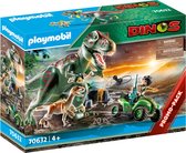 Playmobil Dinos Explorateur Avec Quad Et Dinosaures