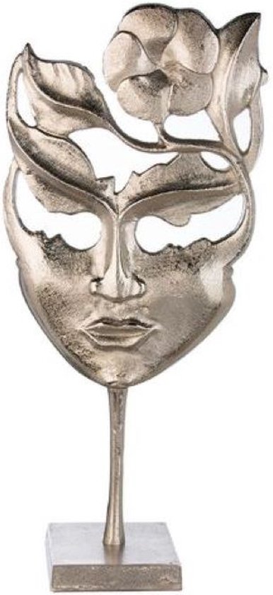 Decoratie beeld Venetiaans masker Flame Lady