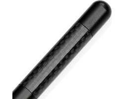 Knaak Universele Auto FM Antenne - AM/FM Radiobereik - Eenvoudige Montage - Carbon Look - Auto Accessoire