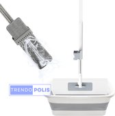 Trendopolis Squeeze Mop: Efficiënte en Gemakkelijke Huishoudelijke Reiniging - Mop - Dweil - Dweildoeken