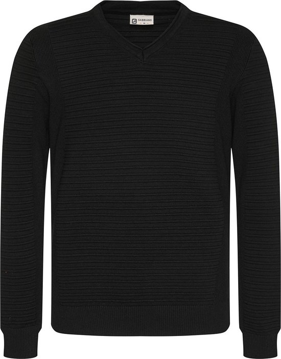 Gabbiano Trui Trui Met Structuur 614266 201 Black Mannen Maat - M