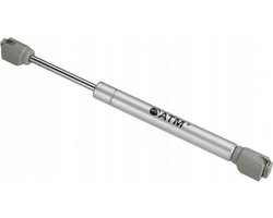 Gasveer / gaslift 120N - Universeel - Pneumatische kastdeur of klep 120N - Zilver - Scharnier voor kastjes - Deurveer - gasveerpomp