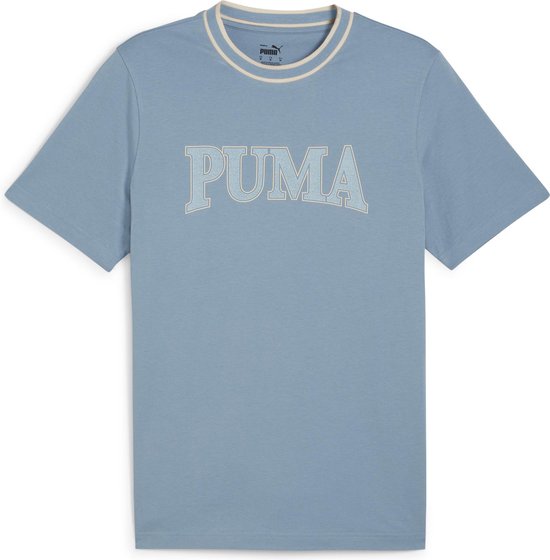 PUMA T-shirt pour Hommes PUMA SQUAD Big Graphic Tee - Blue Zen
