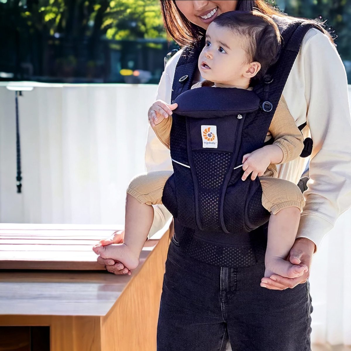 Ergobaby - Omni 360 - Breeze - Baby Draagzak - Onyx Black – foto 3