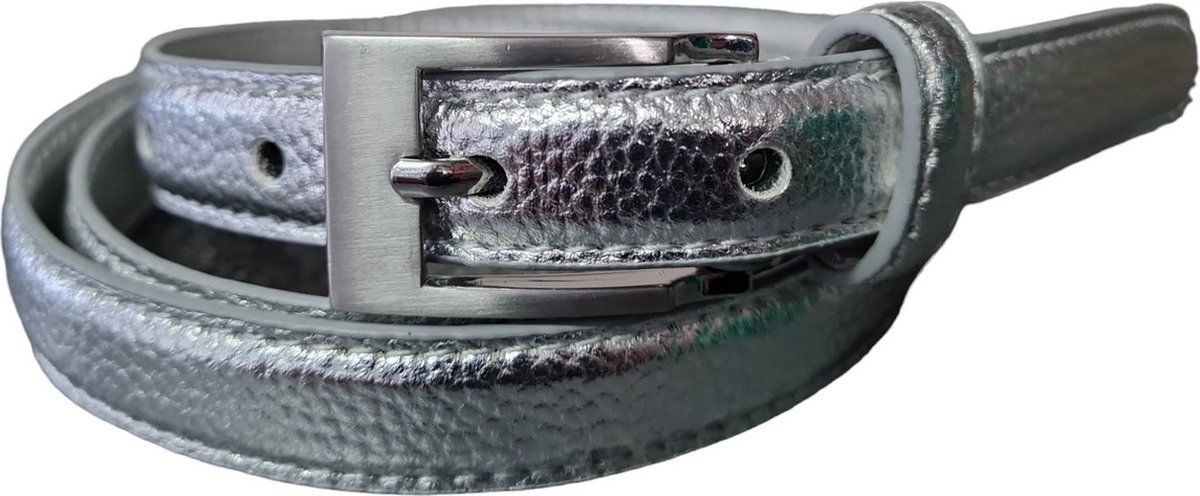 Schins Dolce Vita Dames Kledingriem - Zilver - 105cm