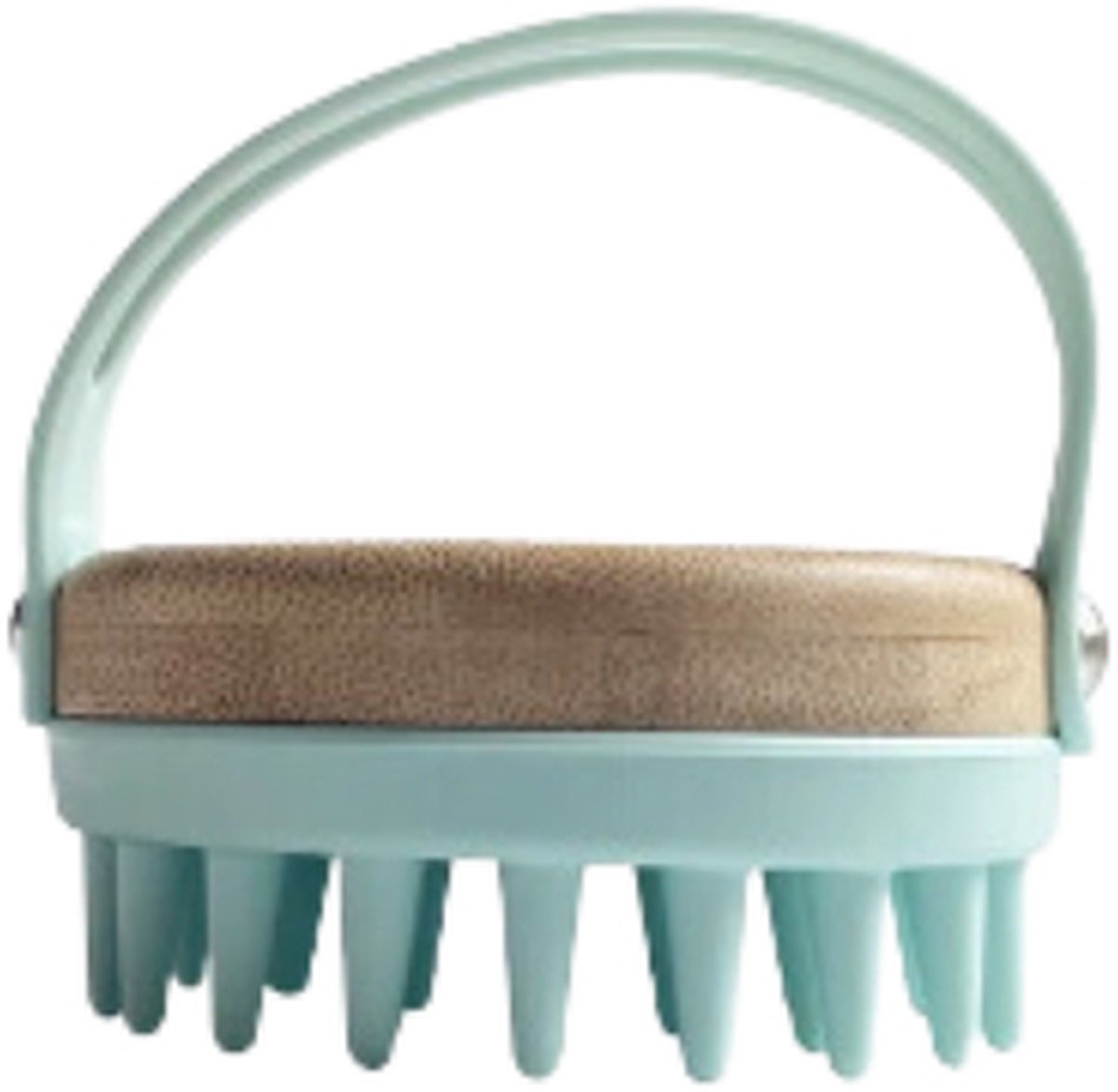 GJ Cosmetics Massage Bamboe Borstel Turquoise