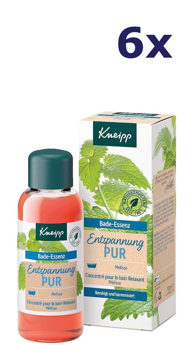 Goedkoopste 6x Kneipp badolie - pure ontspanning 100ML