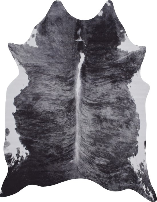 Vercai Rugs Nova Skins Collectie - Laagpolig Vloerkleed - Polyester - Zwart Wit - 180x245 cm