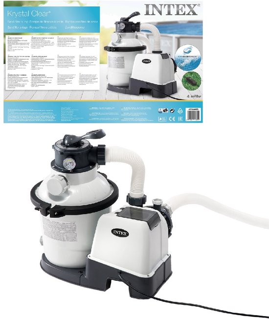 Intex SX1500 Sand Filter Pump W/RCD 220-240 Volt 1500 gal./hr.