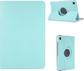 Convient pour Samsung Galaxy Tab A9 Plus cover - Tablet A9 Plus cover - 11 pouces - Case - Case Cover - Bookcase - Rotatif à 360 - Rotatif - Pivotant - Avec support - Housse de protection Tab A9 Plus - Bleu clair