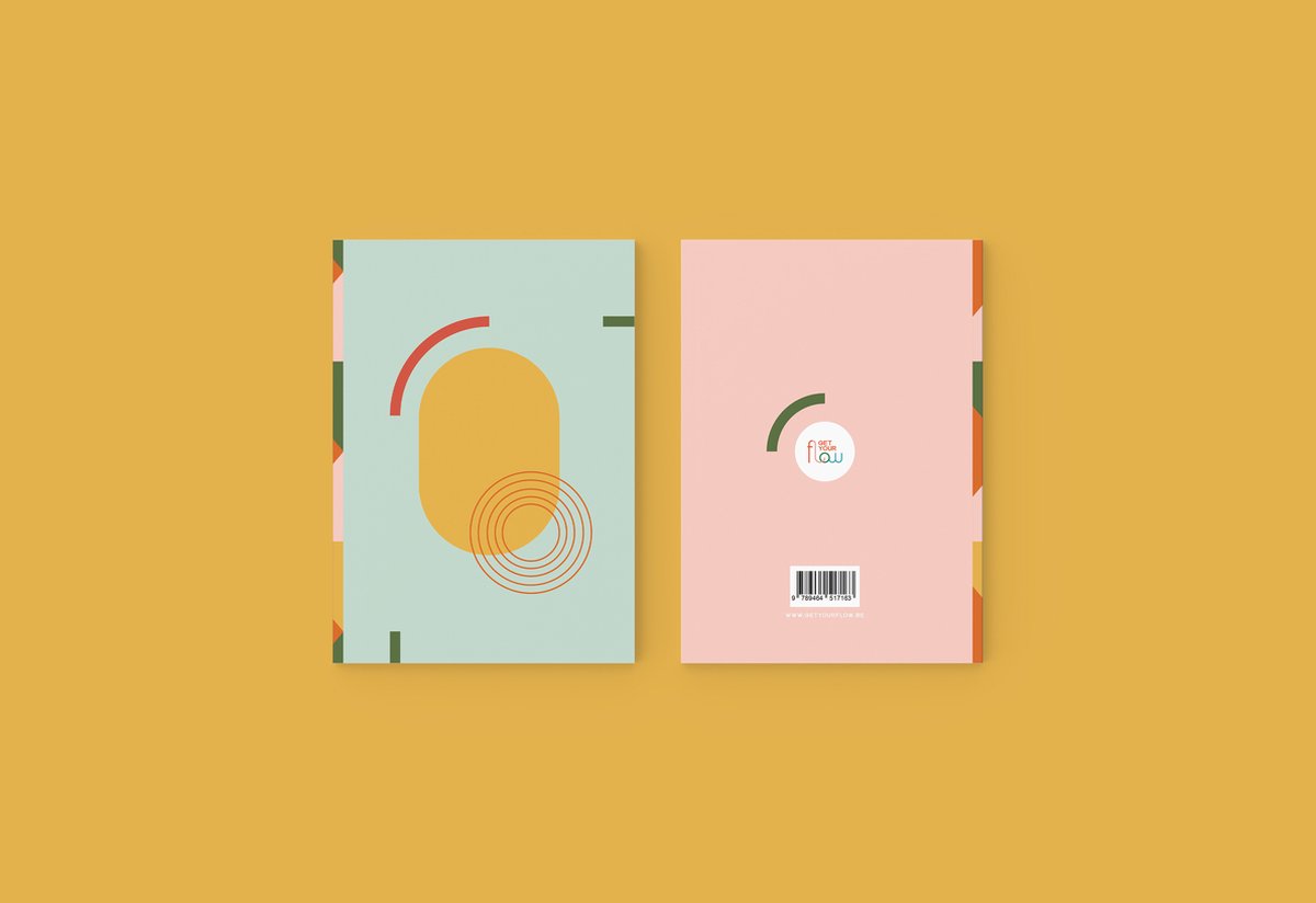 Get Your Flow Planner Weekplanner Ongedateerde planner Yellow Bliss Medium