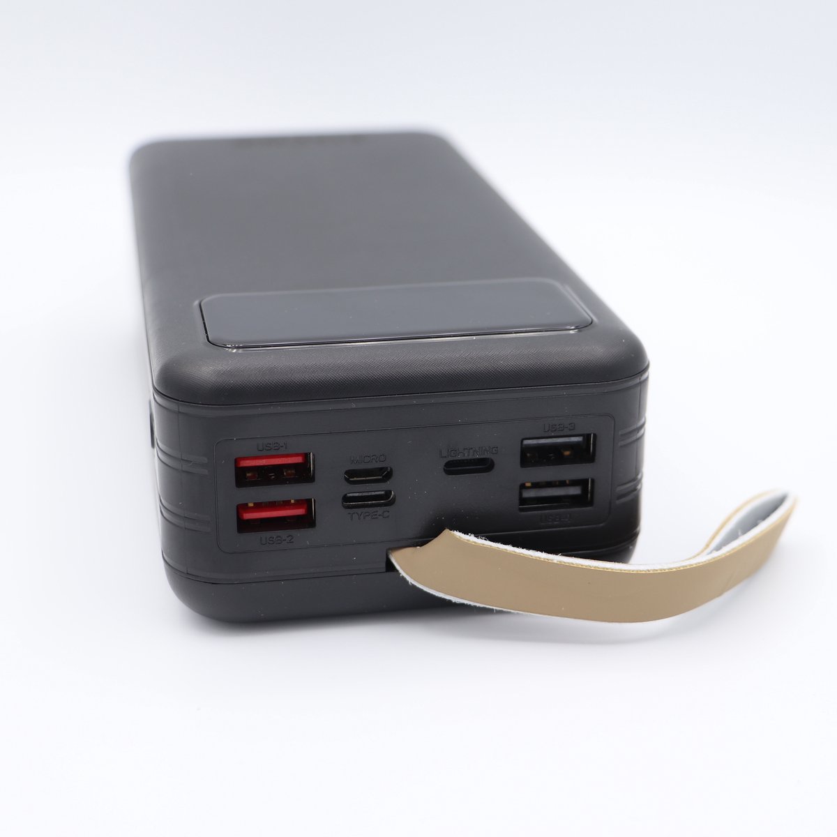 Eisenz Powerbank 40.000 mAh – Snelladen – 4 USB Poorten – LED Display – Draagbare Oplader voor Tablets & Smartphones – Zwart – foto 3