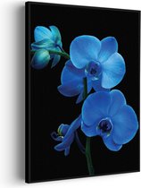 Akoestisch Schilderij Orchidee Rechthoek Verticaal Pro XXL (107 X 150 CM) - Akoestisch paneel - Akoestische Panelen - Akoestische wanddecoratie - Akoestisch wandpaneel