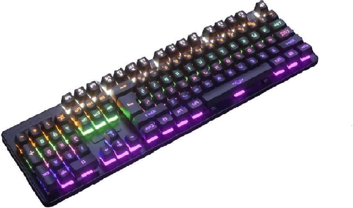 K30 Mechanisch Gaming Toetsenbord Bedraad - Game keyboard met kabel - Led RGB verlichting
