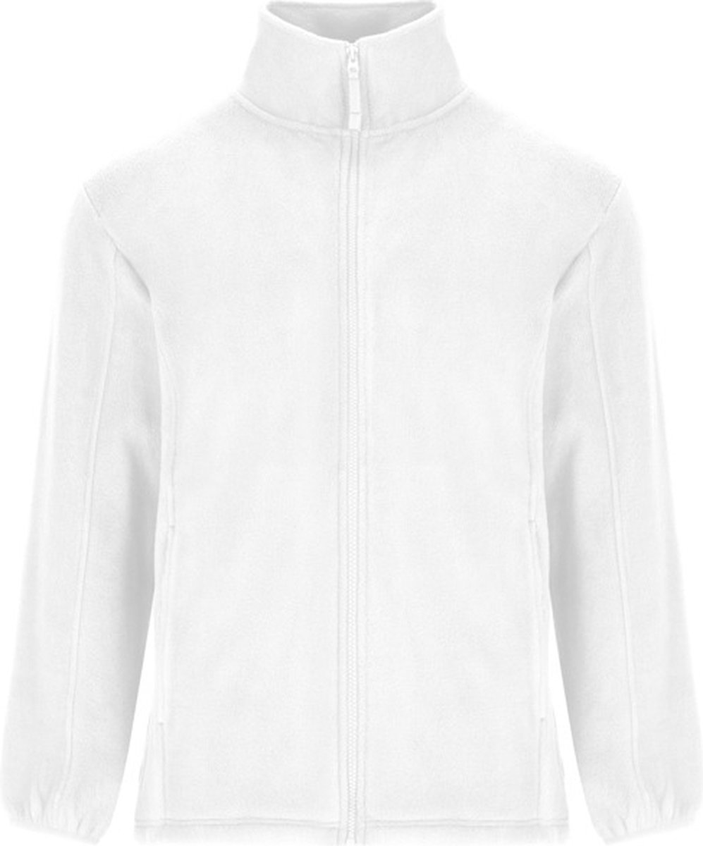 Premium Fleece unisex vest Roly Artic Wit