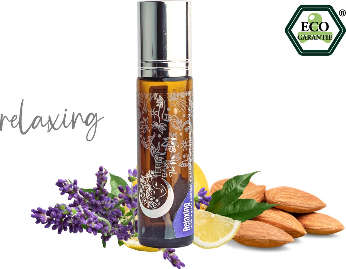 Goedkoopste TERRA GAIA - roll on - relaxing - 100 organic essential oils - blended with organic almond oil