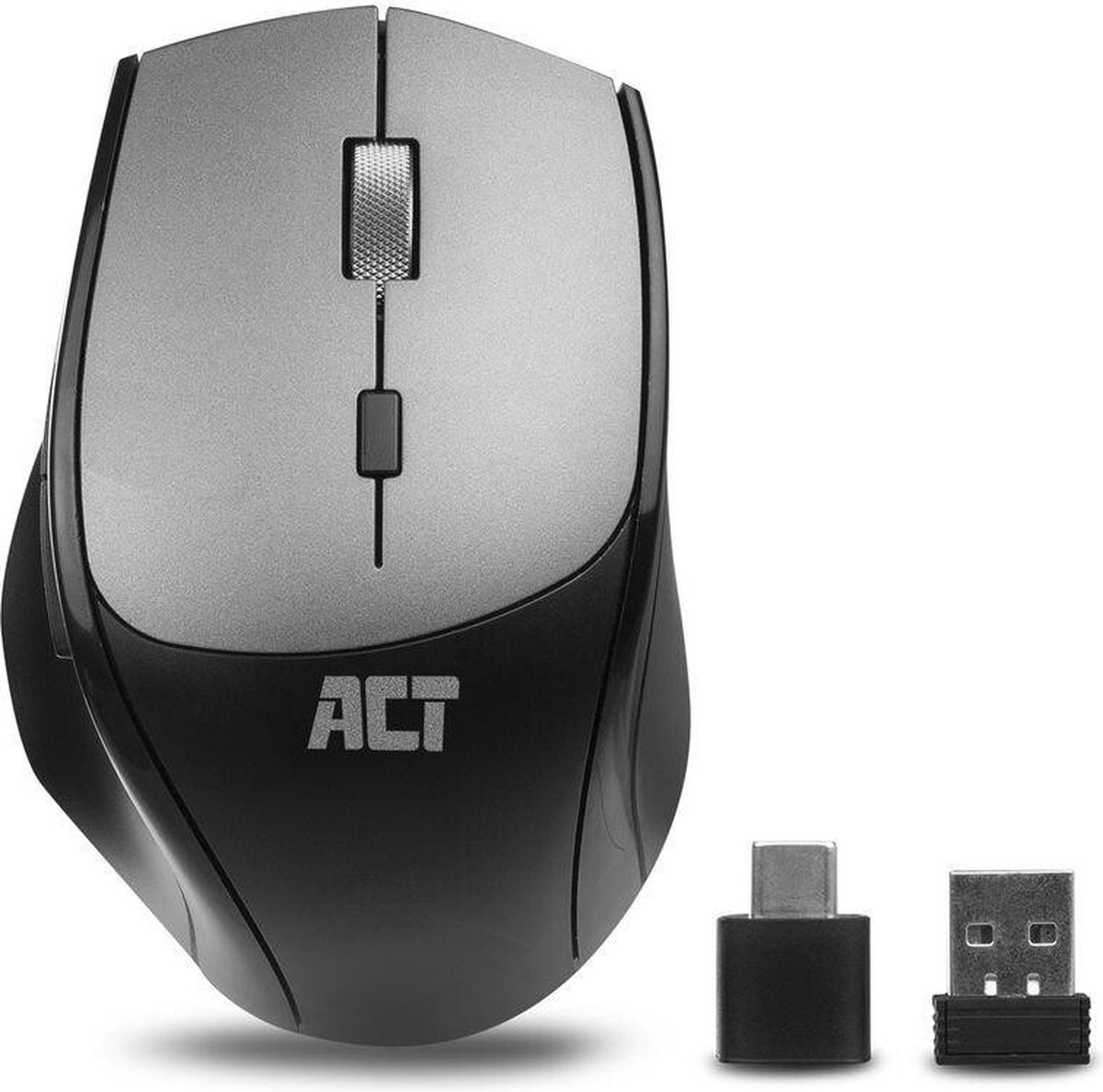 ACT Multi-Device Muis Draadloos| Silent Click | DPI Switch 2400 DPI | AC5150