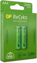 Piles GP 2100 mAh AA Batterie rechargeable à hydrure de nickel-métal (NiMH)