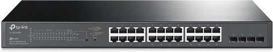 TP-Link TL-SG2428P - Netwerk Switch - PoE - Zwart