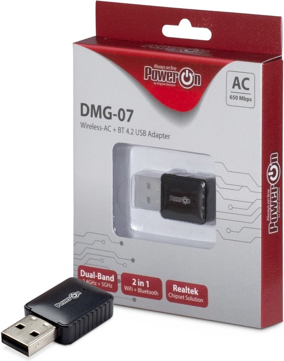 Inter-Tech DMG-07 WLAN / Bluetooth 650 Mbit/s