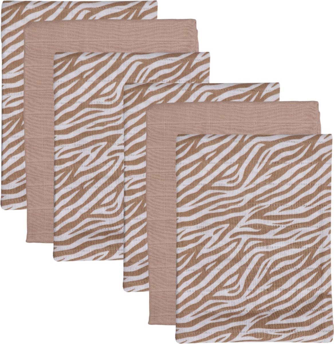 Goedkoopste Blush & Blossom Zebra 70 x 70 cm 6 Stuks Hydrofiel Luiers TR-BB443412