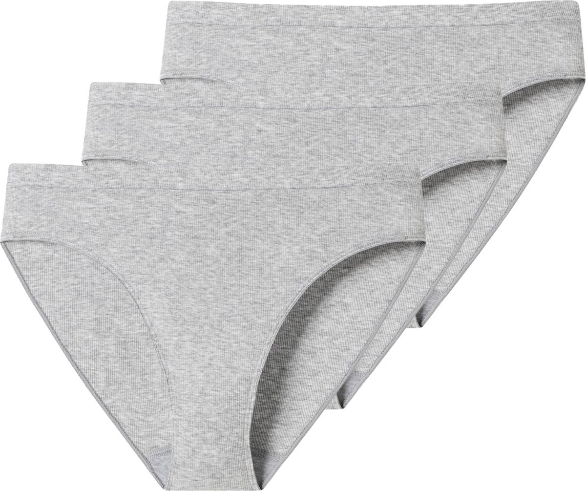 Schiesser Dames riosslip 3 pack Pure Rib